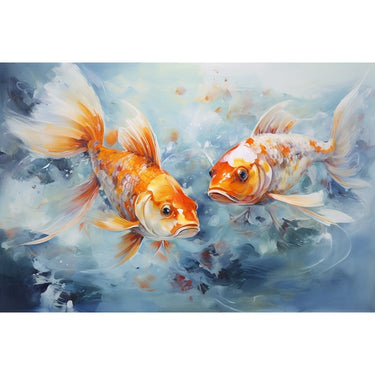 Fish Oil Art Canvas